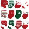 image:imageHudson Baby Unisex Baby Cotton Rich Baby Terry Socks 24Pack12 Days of Christmas Falala