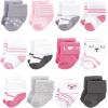 image:imageHudson Baby Unisex Baby Cotton Rich Baby Terry Socks 24PackBear Girl