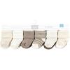 image:imageHudson Baby Unisex Baby Cotton Rich Baby Terry Socks 24PackBeige Stripe