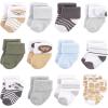 image:imageHudson Baby Unisex Baby Cotton Rich Baby Terry Socks 24PackBoy Safari