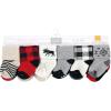 image:imageHudson Baby Unisex Baby Cotton Rich Baby Terry Socks 24PackBuffalo Plaid Moose