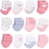 image:imageHudson Baby Unisex Baby Cotton Rich Baby Terry Socks 24PackGirl Safari