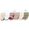 image:imageHudson Baby Unisex Baby Cotton Rich Baby Terry Socks 24PackMauve Sage Dot