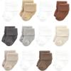image:imageHudson Baby Unisex Baby Cotton Rich Baby Terry Socks 24PackNeutral Tones