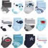 image:imageHudson Baby Unisex Baby Cotton Rich Baby Terry Socks 24PackSea Creatures