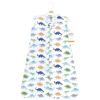 image:imageHudson Baby Unisex Baby Cotton Sleeveless Wearable Sleeping Bag Whale Aztec 06 Months USBlue Dinosaurs