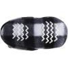image:imageHudson Baby Unisex Baby Cozy Fleece and Faux Sherpa BootiesBlack White Plaid