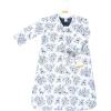 image:imageHudson Baby Unisex Baby Long Sleeve Plush Faux Fur Sleeping Bag Wearable BlanketBlue Toile