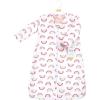 image:imageHudson Baby Unisex Baby Long Sleeve Plush Faux Fur Sleeping Bag Wearable BlanketModern Rainbow