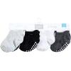 image:imageHudson Baby Unisex Baby NonSkid NoShow SocksBlack White