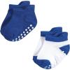 image:imageHudson Baby Unisex Baby NonSkid NoShow SocksBlue