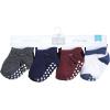 image:imageHudson Baby Unisex Baby NonSkid NoShow SocksBlue Burgundy