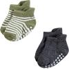 image:imageHudson Baby Unisex Baby NonSkid NoShow SocksBlue Tan