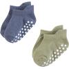 image:imageHudson Baby Unisex Baby NonSkid NoShow SocksBoy Asst Stripes