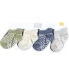 image:imageHudson Baby Unisex Baby NonSkid NoShow SocksBoy Asst Stripes