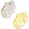 image:imageHudson Baby Unisex Baby NonSkid NoShow SocksGirl Asst Stripes