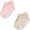 image:imageHudson Baby Unisex Baby NonSkid NoShow SocksMauve Neutral