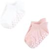 image:imageHudson Baby Unisex Baby NonSkid NoShow SocksMauve Neutral