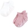 image:imageHudson Baby Unisex Baby NonSkid NoShow SocksMauve Neutral