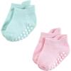 image:imageHudson Baby Unisex Baby NonSkid NoShow SocksMulti Girl