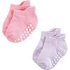 image:imageHudson Baby Unisex Baby NonSkid NoShow SocksMulti Girl
