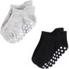 image:imageHudson Baby Unisex Baby NonSkid NoShow SocksNavy Neutrals