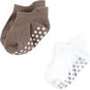 image:imageHudson Baby Unisex Baby NonSkid NoShow SocksNavy Neutrals