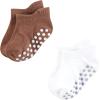image:imageHudson Baby Unisex Baby NonSkid NoShow SocksNavy Neutrals