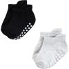 image:imageHudson Baby Unisex Baby NonSkid NoShow SocksPink Black