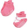 image:imageHudson Baby Unisex Baby NonSkid NoShow SocksPink Black