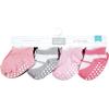 image:imageHudson Baby Unisex Baby NonSkid NoShow SocksPink Black