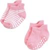 image:imageHudson Baby Unisex Baby NonSkid NoShow SocksPink Lilac