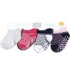 image:imageHudson Baby Unisex Baby NonSkid NoShow SocksPink Navy Stripe