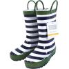 image:imageHudson Baby Unisex Baby Rain BootsDino Stripe
