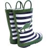 image:imageHudson Baby Unisex Baby Rain BootsDino Stripe