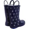 image:imageHudson Baby Unisex Baby Rain BootsNavy Anchors