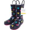 image:imageHudson Baby Unisex Baby Rain BootsNavy Hearts