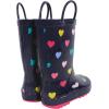 image:imageHudson Baby Unisex Baby Rain BootsNavy Hearts