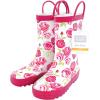 image:imageHudson Baby Unisex Baby Rain BootsPink Roses