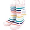 image:imageHudson Baby Unisex Baby Rain BootsSunset Stripe