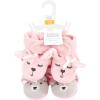 image:imageHudson Baby UnisexBaby Cozy Fleece BootiesSlipper SockBunny Bear
