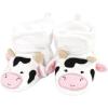 image:imageHudson Baby UnisexBaby Cozy Fleece BootiesSlipper SockCow Pig