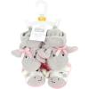 image:imageHudson Baby UnisexBaby Cozy Fleece BootiesSlipper SockElephant Zebra