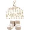 image:imageHudson Baby babygirls Cap and Socks SetModern Giraffe