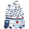 image:imageHudson Baby babygirls Cap and Socks SetWhale