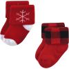 image:imageHudson Baby babygirls Cotton Rich Newborn and Terry Socks12 Days of Christmas