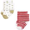 image:imageHudson Baby babygirls Cotton Rich Newborn and Terry Socks12 Days of Christmas Girl