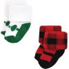 image:imageHudson Baby babygirls Cotton Rich Newborn and Terry Socks12 Days of Christmas Girl