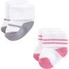 image:imageHudson Baby babygirls Cotton Rich Newborn and Terry SocksBear Girl 12pack