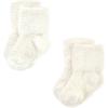 image:imageHudson Baby babygirls Cotton Rich Newborn and Terry SocksBeige Stripe 8 Pack